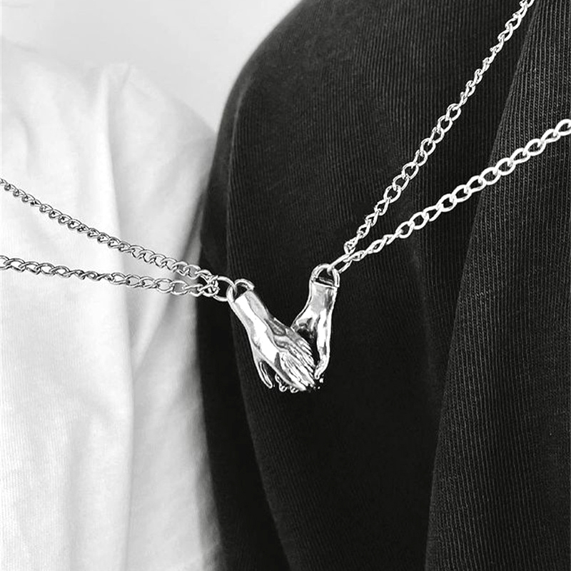 Magnetic Couple Matching Necklaces - 2 szt./zestaw Pasujące naszyjniki dla par,