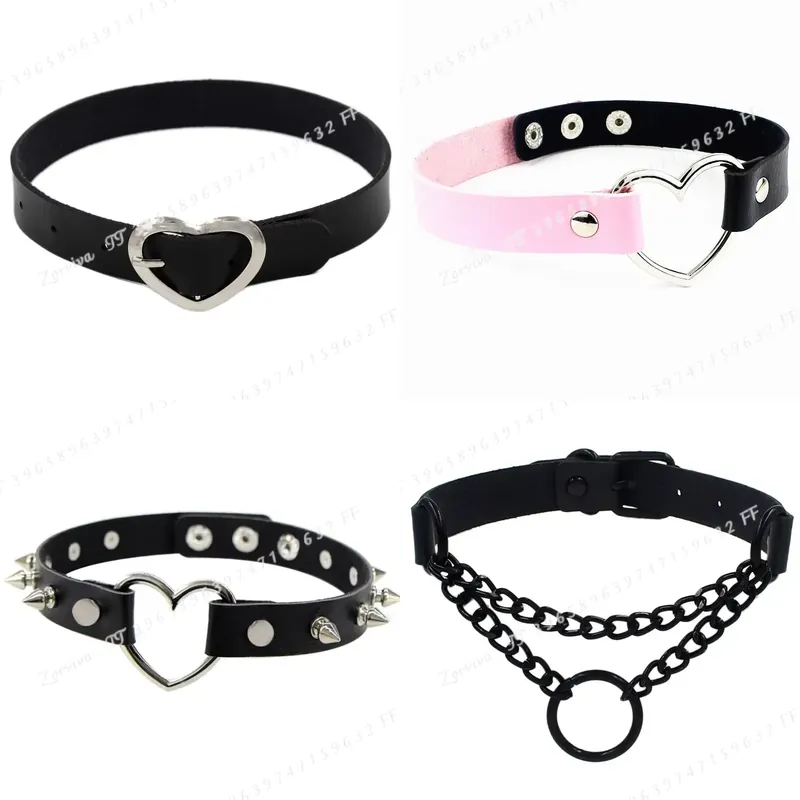 Harajuku Punk Rock Gotycki Nas – Goth Punk Spike Choker recenzja i cena