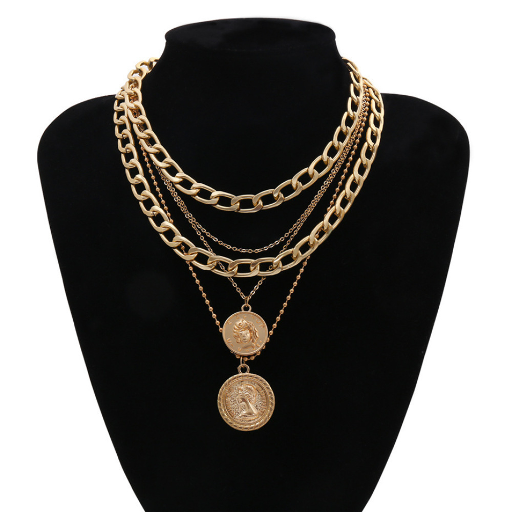 Naszyjnik z wisiorkiem w stylu – Layered Pendant Necklace Aesthetic recenzja i cena