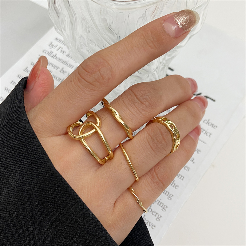 Metalowy koralik Punk zestaw p – Vintage Punk Knuckle Rings Set recenzja i cena
