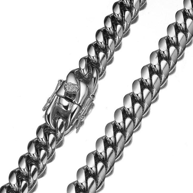 316L ze stali nierdzewnej Miam – Cuban Link Chain 12Mm recenzja i cena