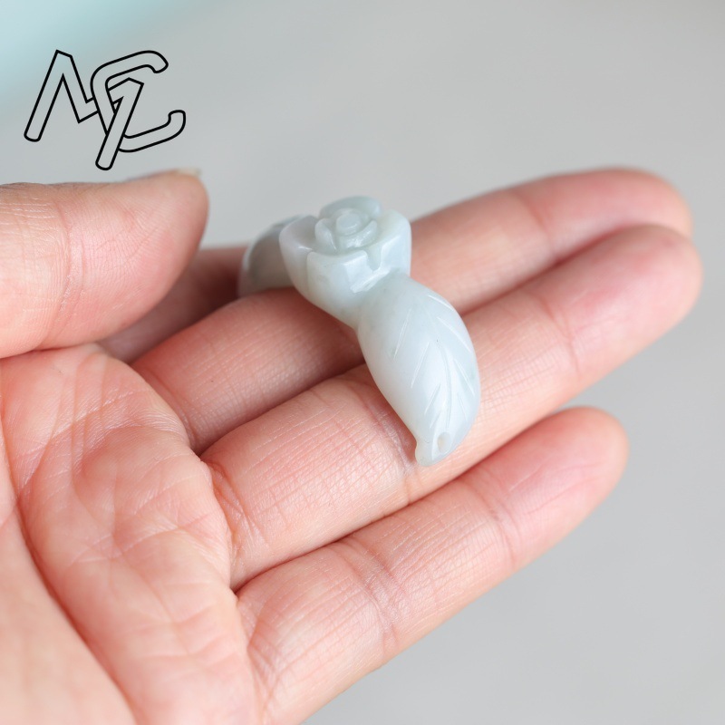 2 szt. Naturalny Biały Jadeito – Earrings recenzja i cena