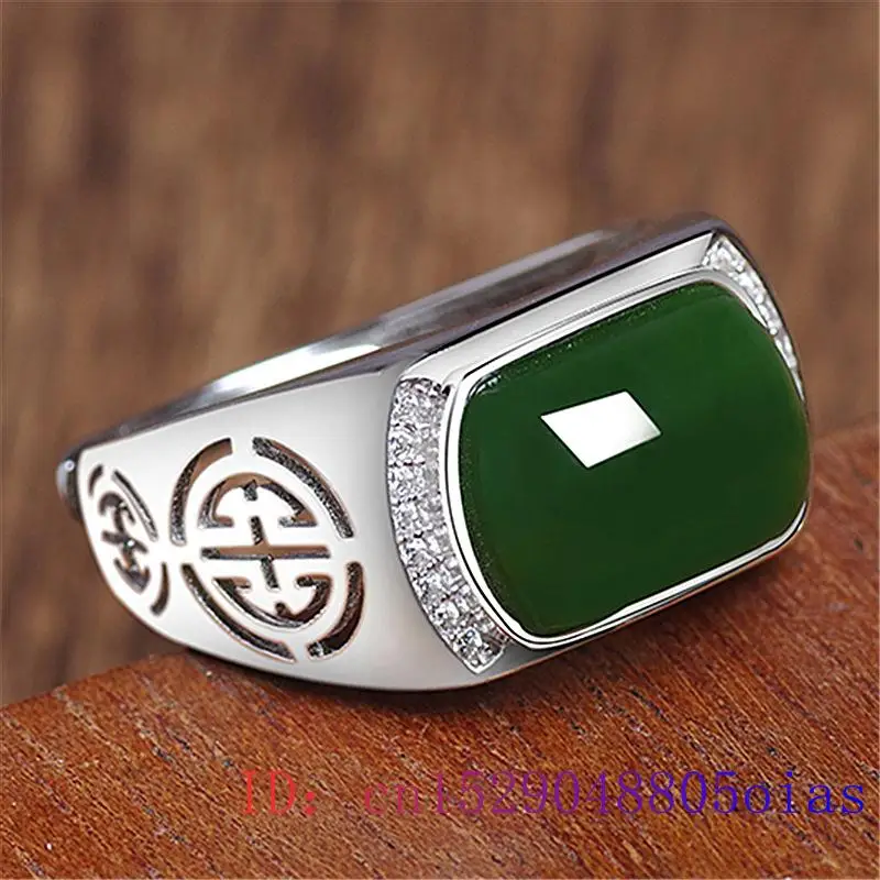 Pierścionek z zielonego jadeit – Rings recenzja i cena