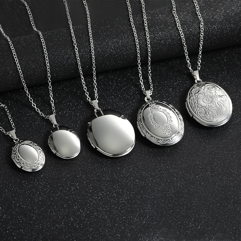 Naszyjnik z medalionem w stylu – Heart Locket Necklace Photo recenzja i cena