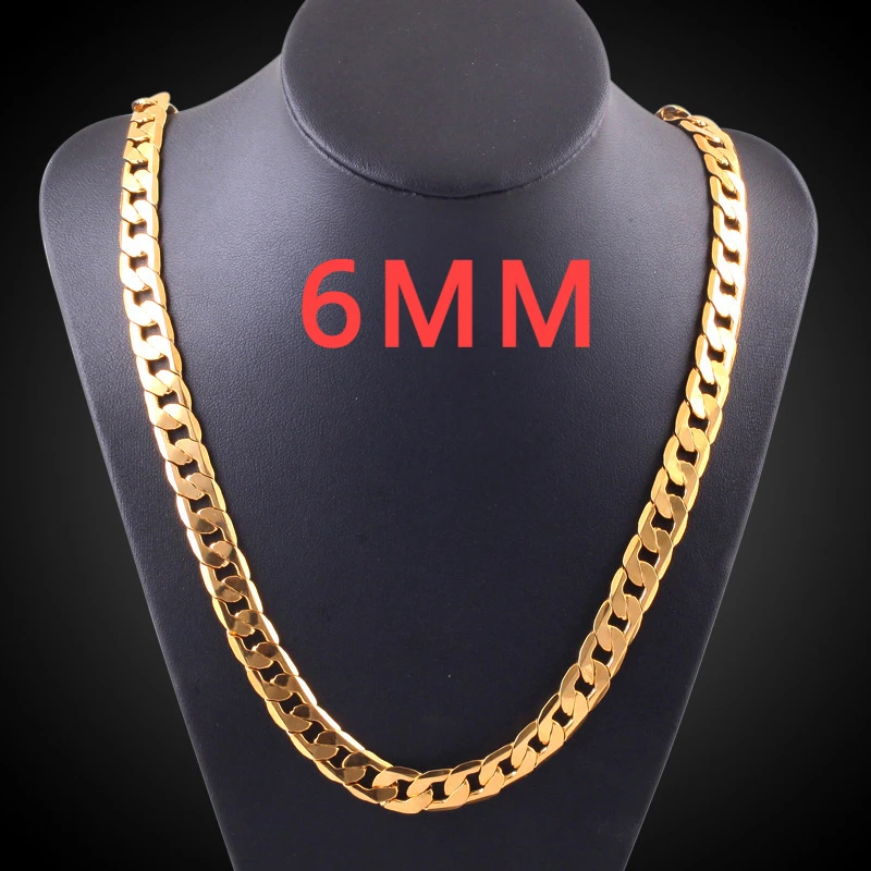 Whosale 925 Sterling Silver 6M – 925 Sterling Silver Chain Necklace Men recenzja i cena