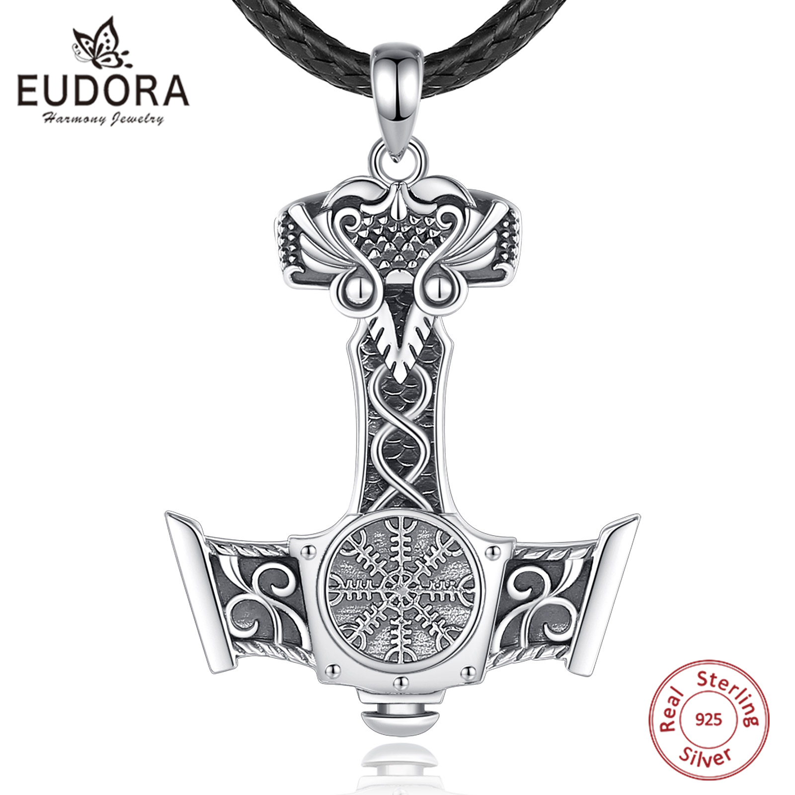 Eudora 925 Sterling Silver Nor – 925 Sterling Silver Chain Necklace Men recenzja i cena