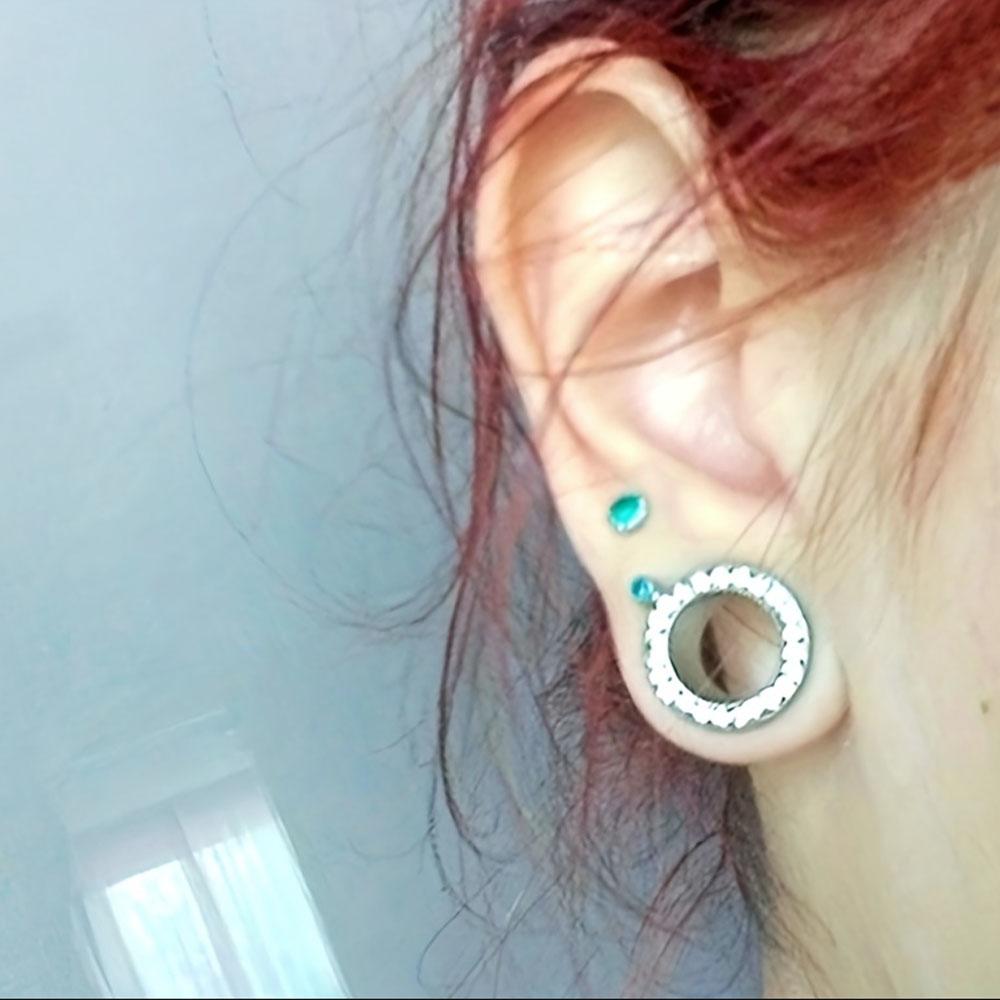1 szt. Tunel do ucha ze stali  – Earrings recenzja i cena