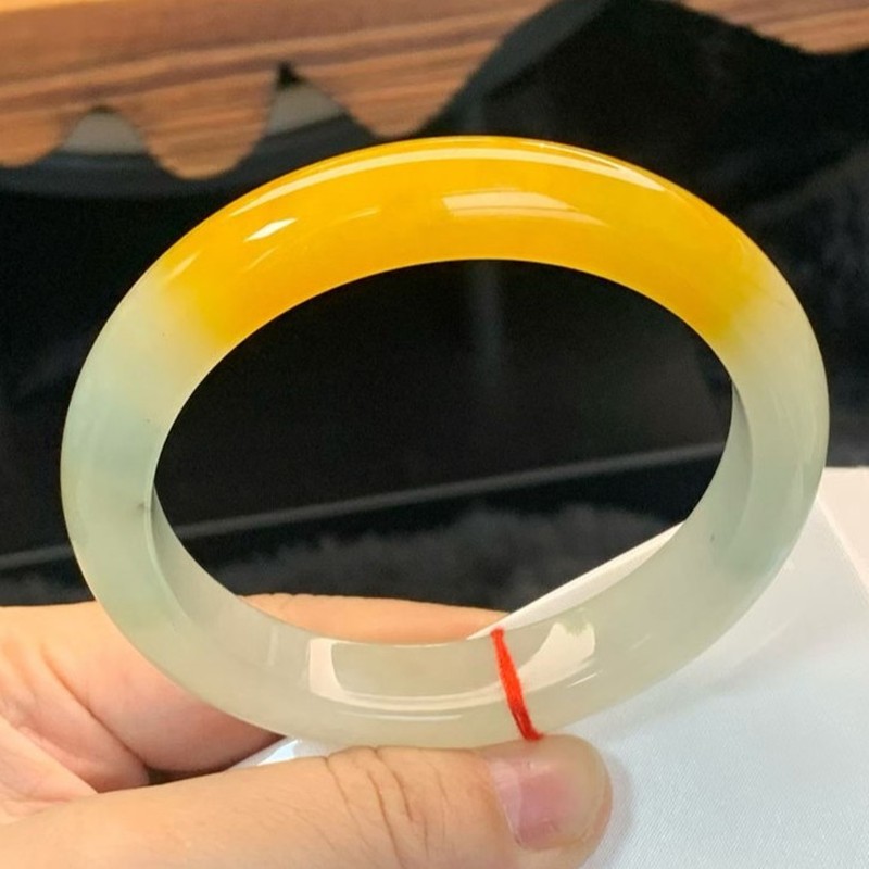 Żółta bransoletka z jadeitu, n – Bracelets recenzja i cena