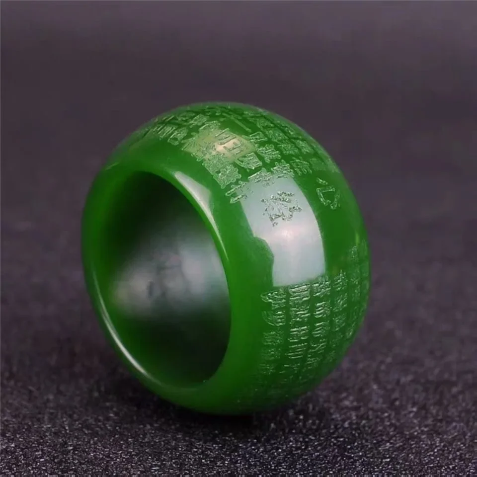 Naturalny, zielony jadeit, pie – Rings recenzja i cena