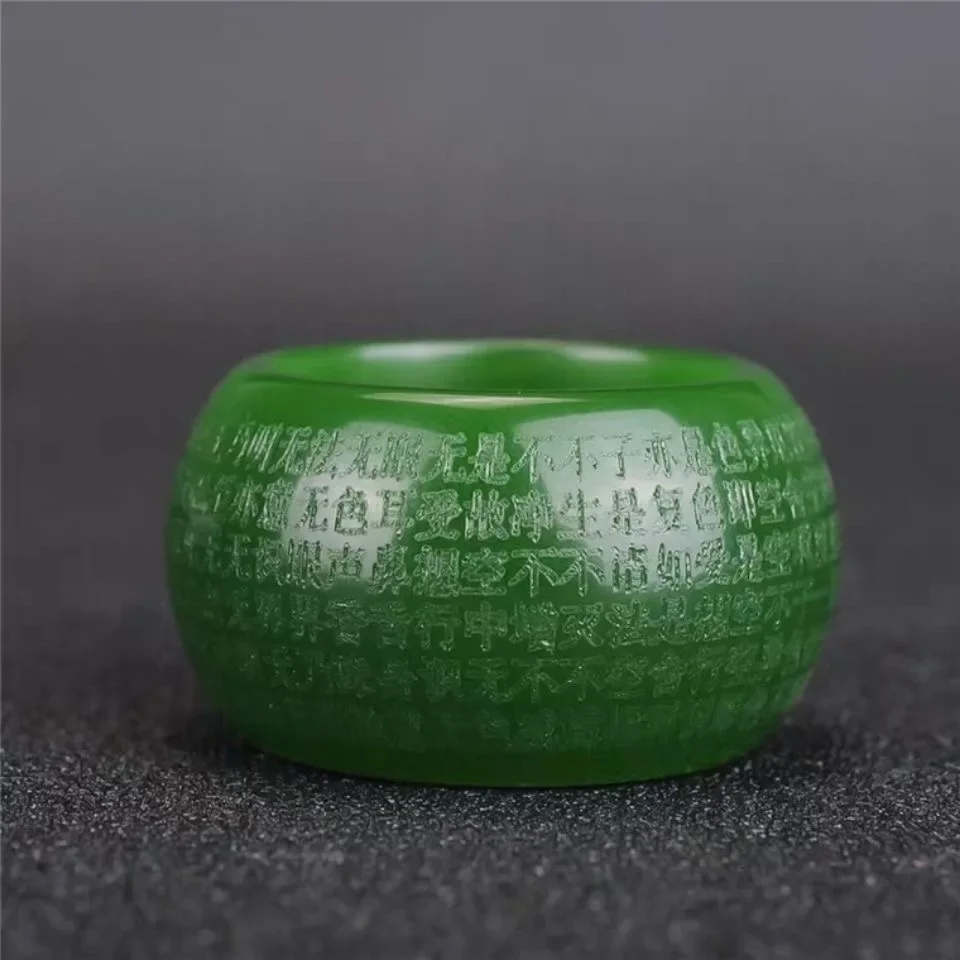 Naturalny, zielony jadeit, pie – Rings recenzja i cena