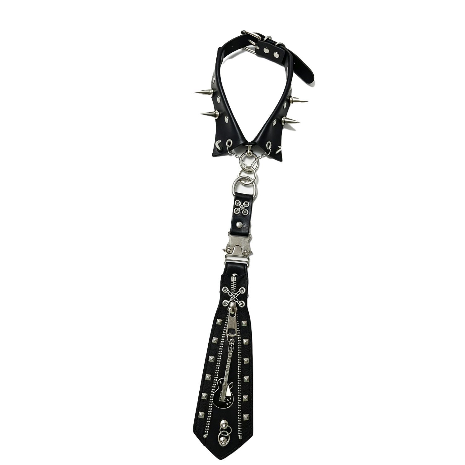 Gotycki punkowy kołnierz z kol – Goth Punk Spike Choker recenzja i cena