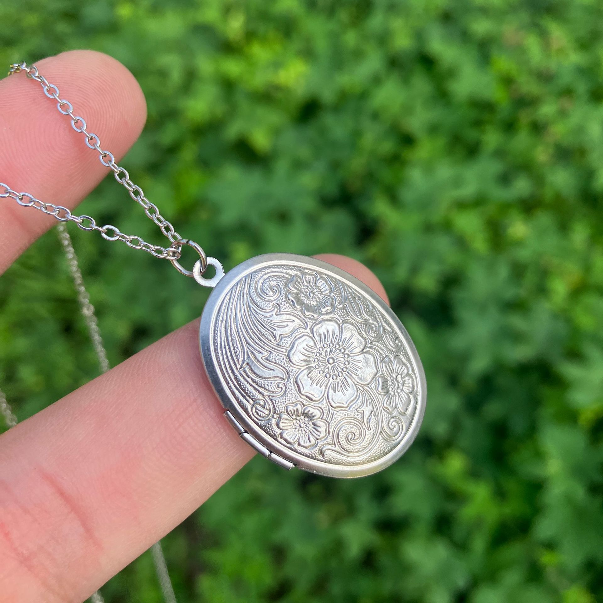 Naszyjniki z zawieszką w kszta – Heart Locket Necklace Photo recenzja i cena