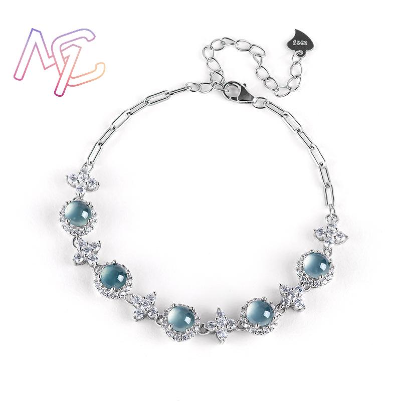 Niebieska bransoletka z jadeit – Bracelets recenzja i cena