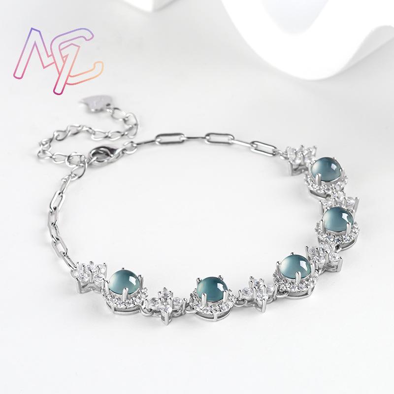 Niebieska bransoletka z jadeit – Bracelets recenzja i cena