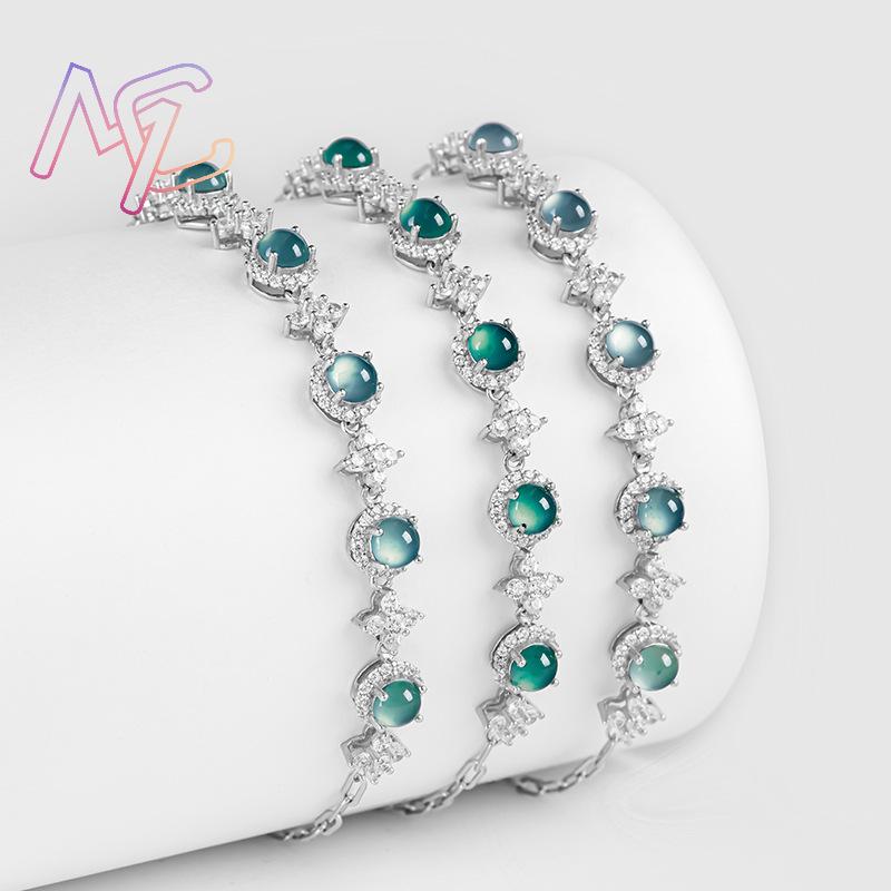 Niebieska bransoletka z jadeit – Bracelets recenzja i cena