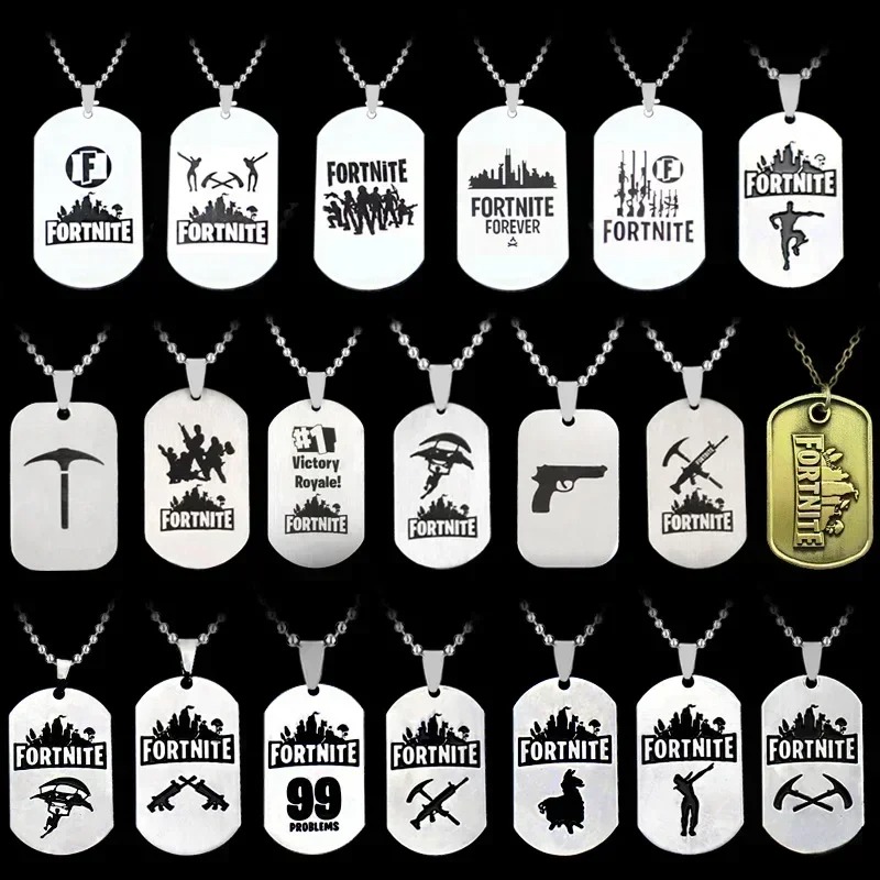 Naszyjnik Fortnite Anime ze st – Anime Pendant Necklace recenzja i cena