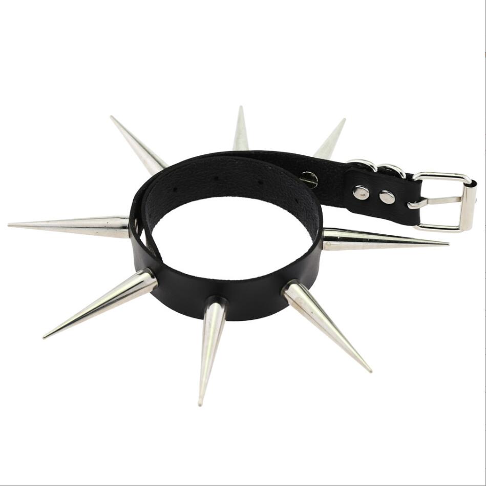 Emo Spike Choker Punk Collar K – Goth Punk Spike Choker recenzja i cena