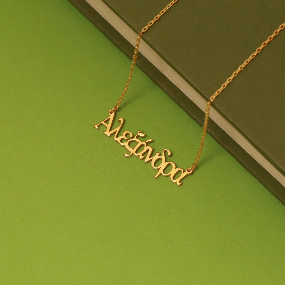Spersonalizowany grecki naszyj – Cross Pendant Necklace Gold recenzja i cena