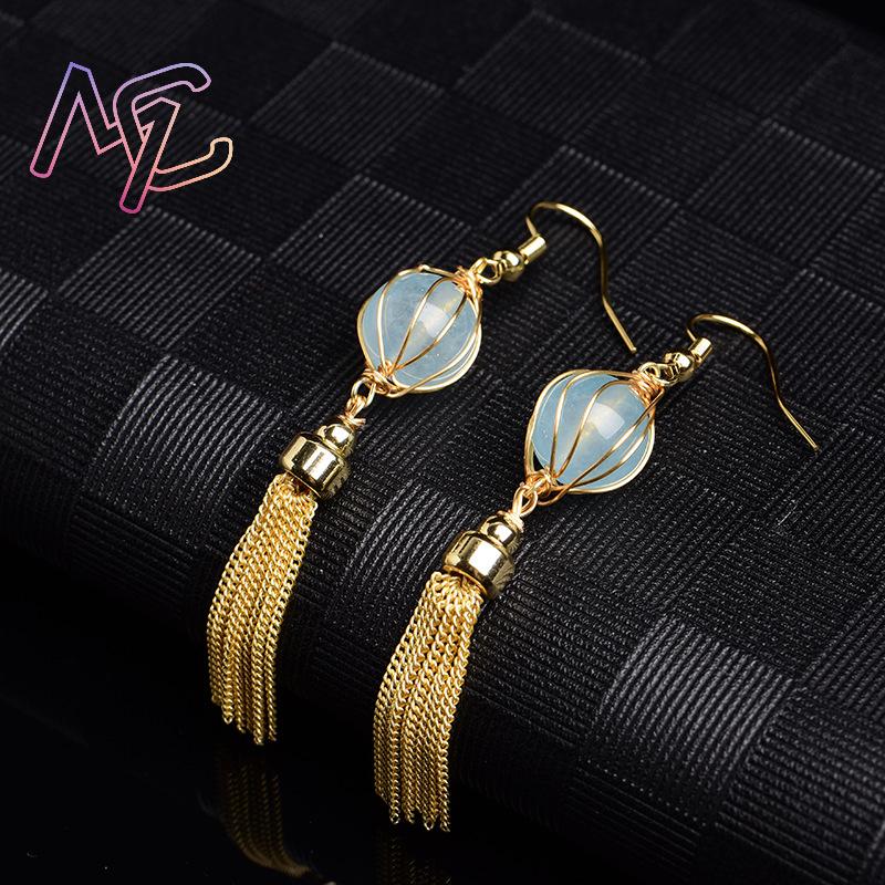 Kolczyki z niebieskiego natura – Earrings recenzja i cena