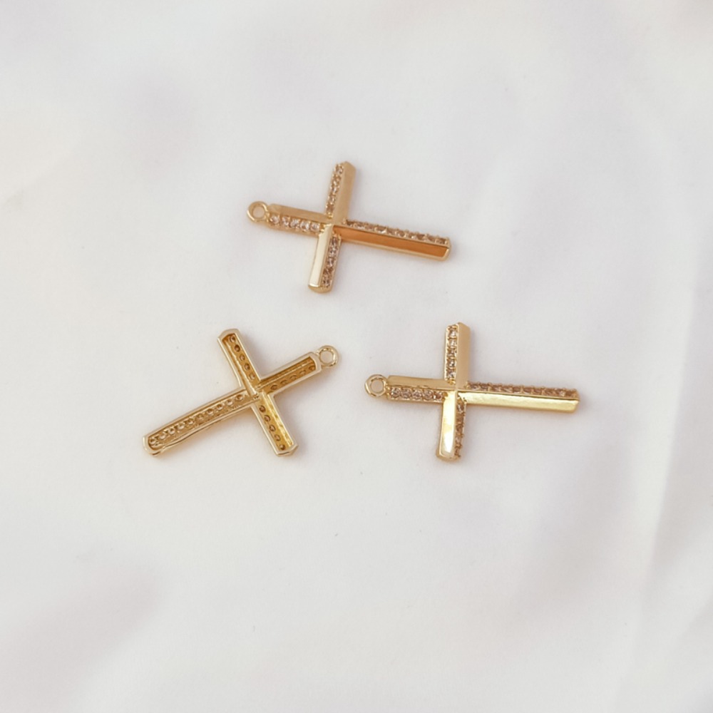 Bransoletka z zawieszką w kszt – Cross Pendant Necklace Gold recenzja i cena
