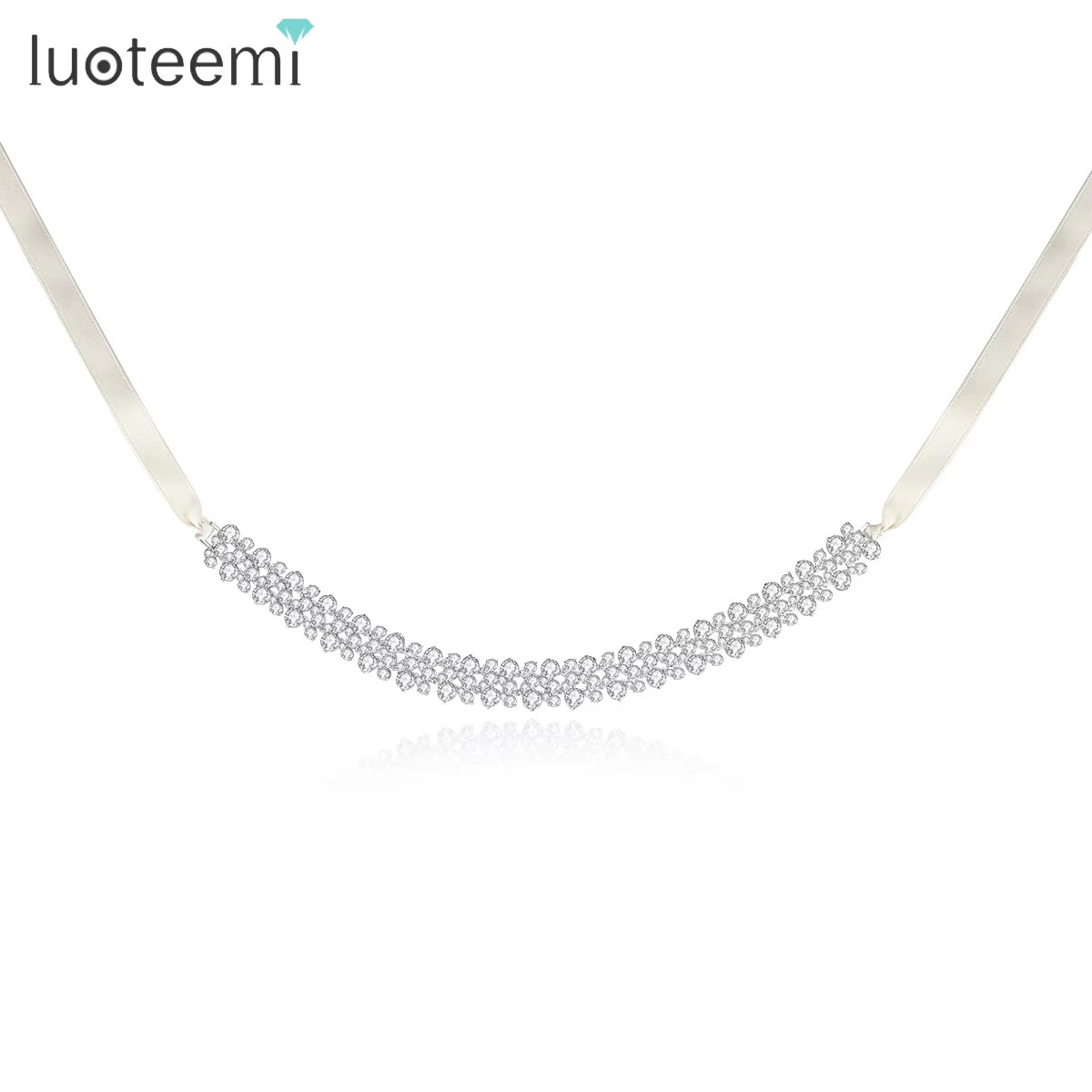 LUOTEEMI trzywarstwowy Choker  – Layered Pendant Necklace Aesthetic recenzja i cena