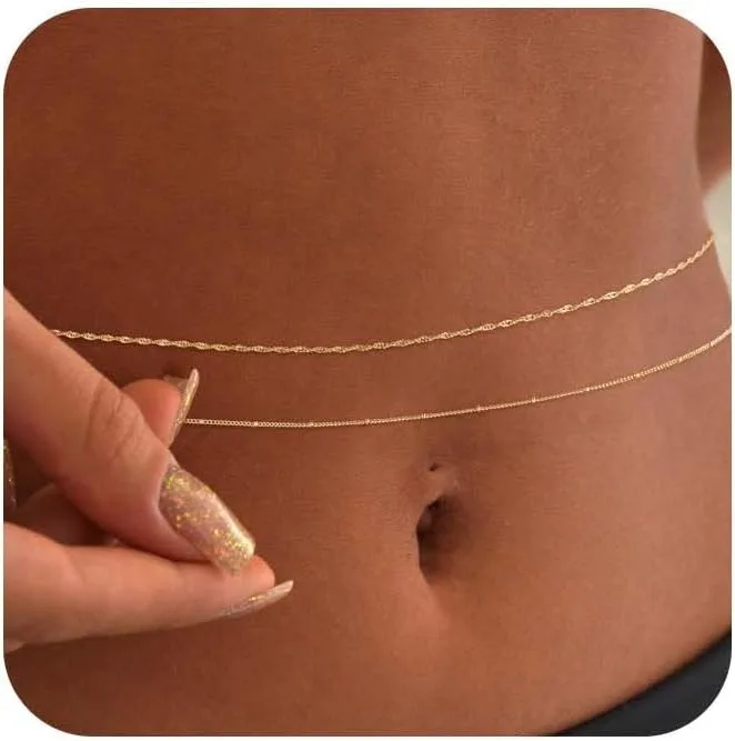 Pozłacane 14-karatowym złotem, – Body Jewelry recenzja i cena
