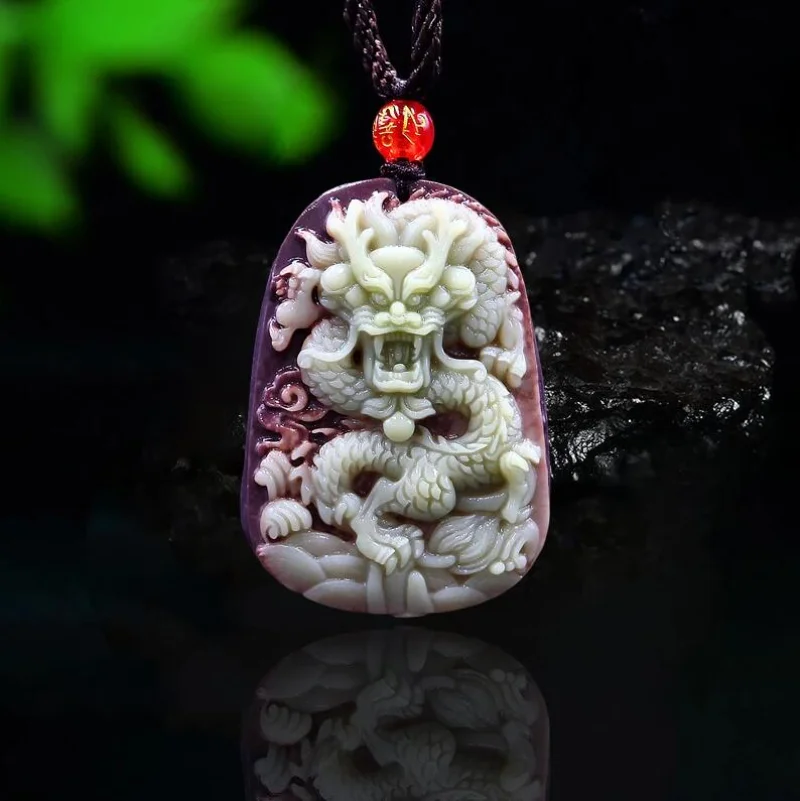 Fioletowa szata Jadeitowy smok – Necklaces recenzja i cena