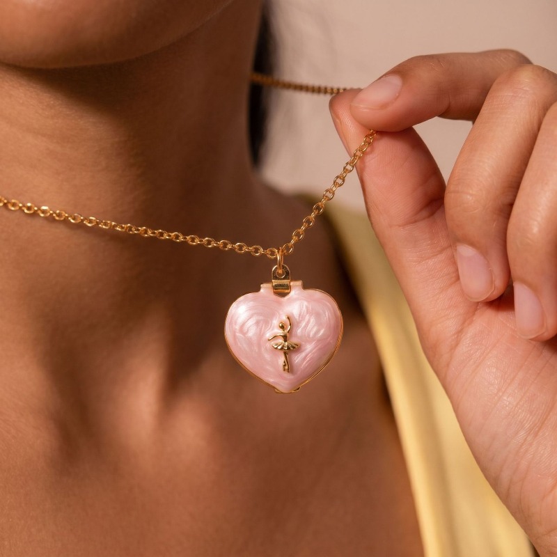Naszyjnik w kształcie serca w  – Heart Locket Necklace Photo recenzja i cena