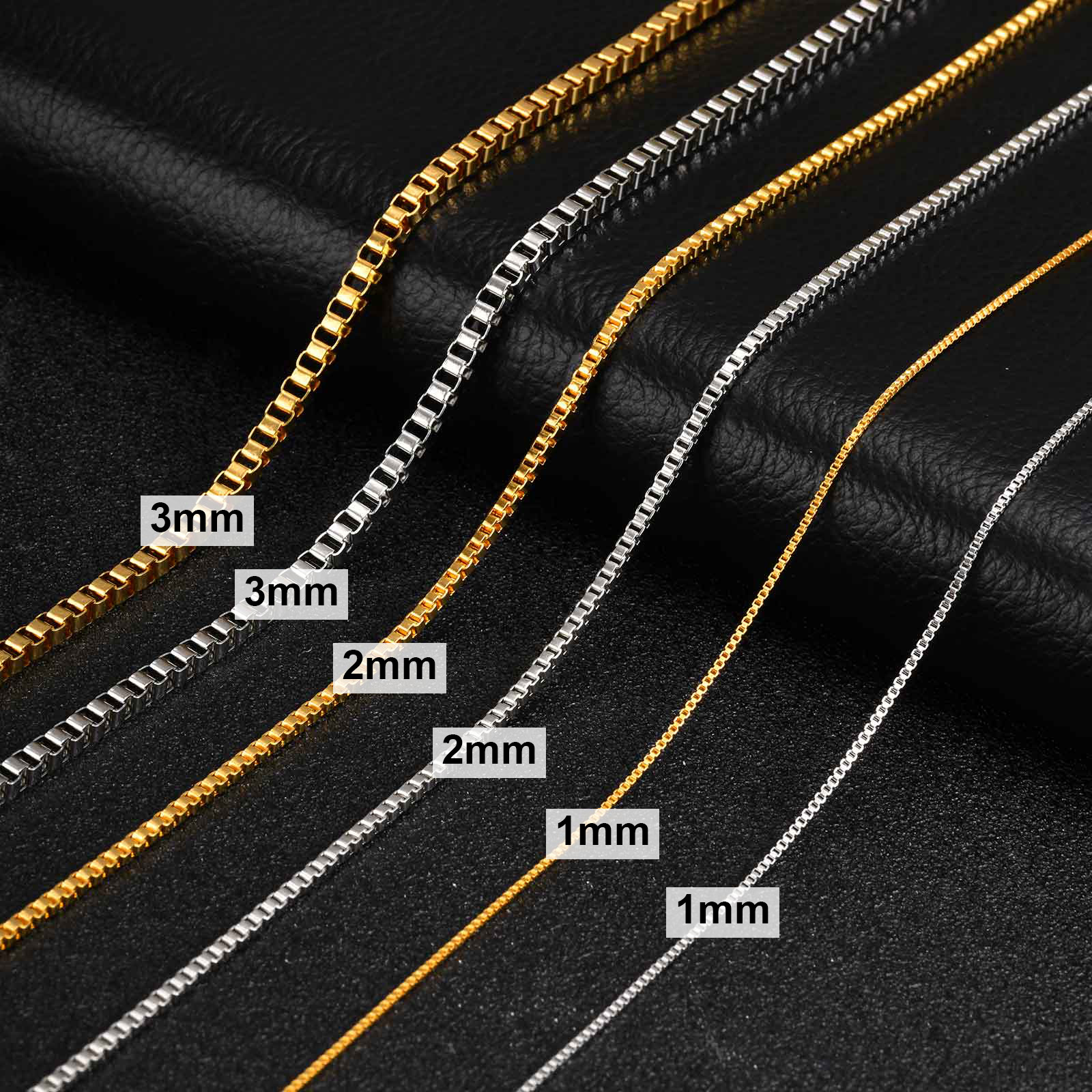 Cienki łańcuszek 1/2/3MM dla k – Cuban Link Chain 12Mm recenzja i cena