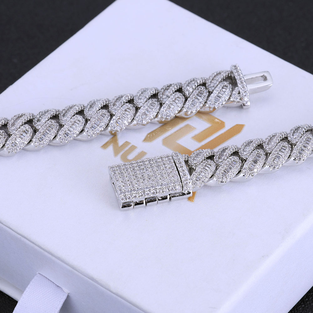 NUOYA Hip Hop biżuteria wysoki – Cuban Link Chain 12Mm recenzja i cena
